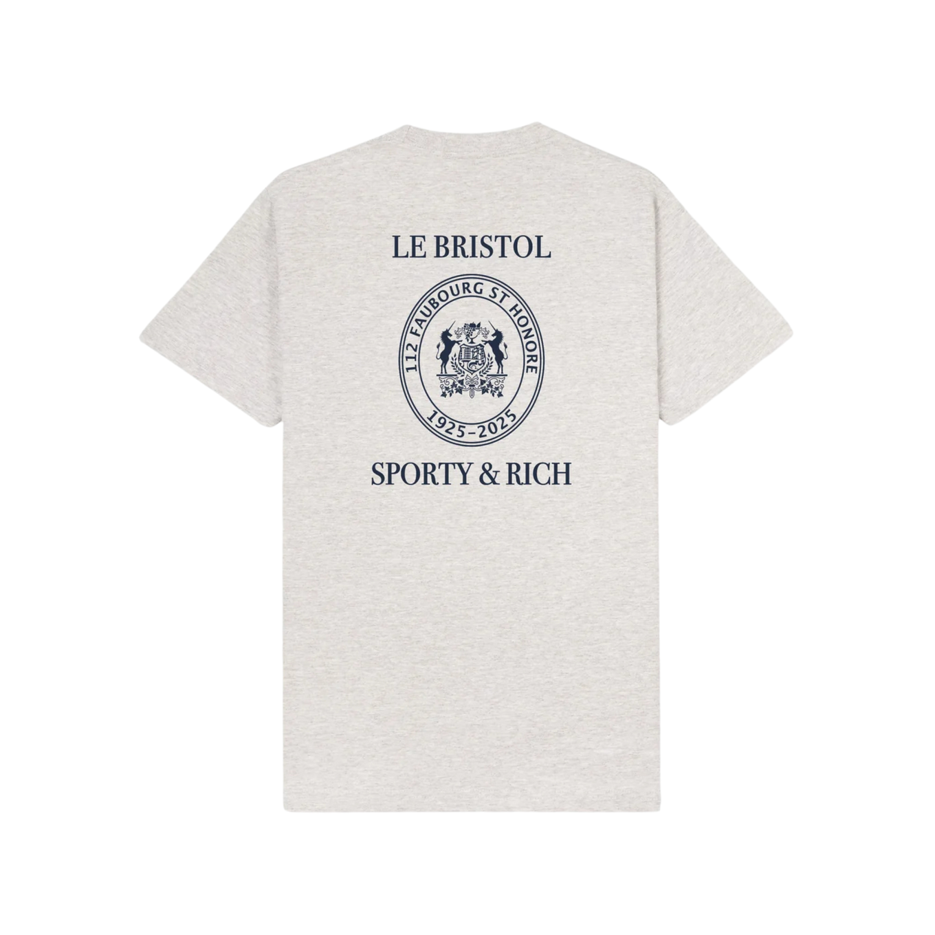 SPORTY & RICH CREST SEAL 100TH T-SHIRT