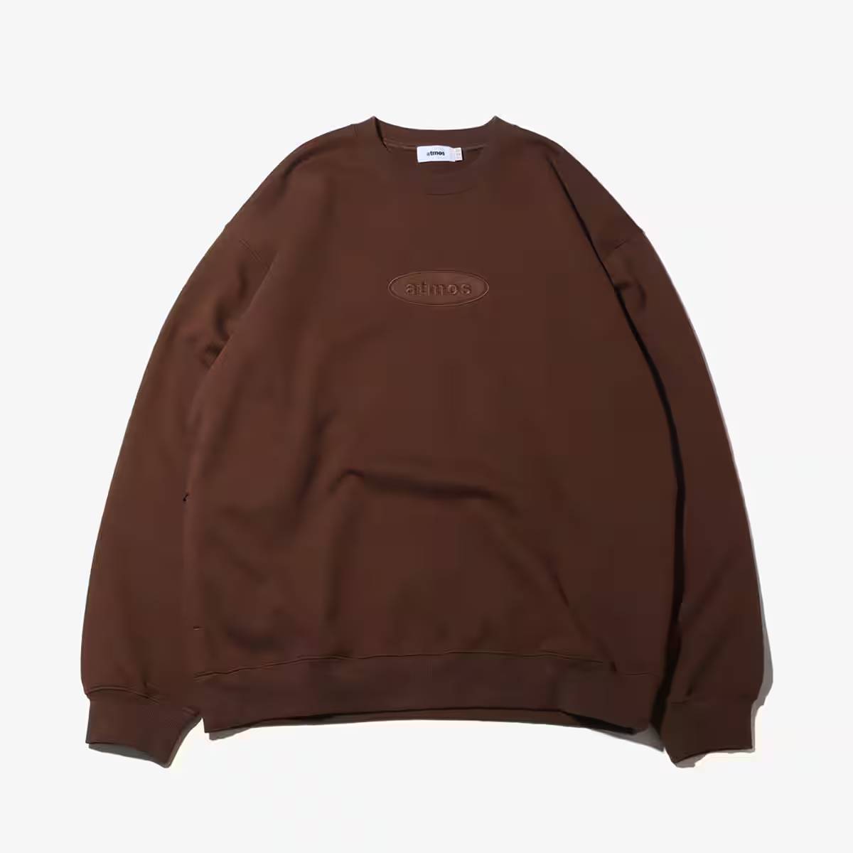 ATMOS OVAL LOGO CREWNECK SWEATSHIRT