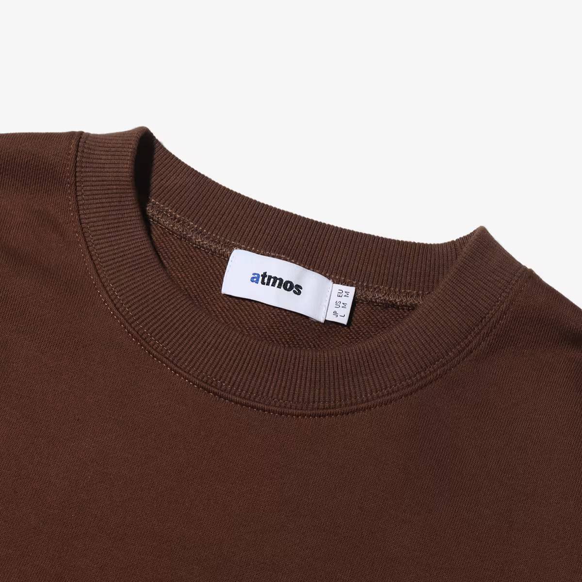 ATMOS OVAL LOGO CREWNECK SWEATSHIRT