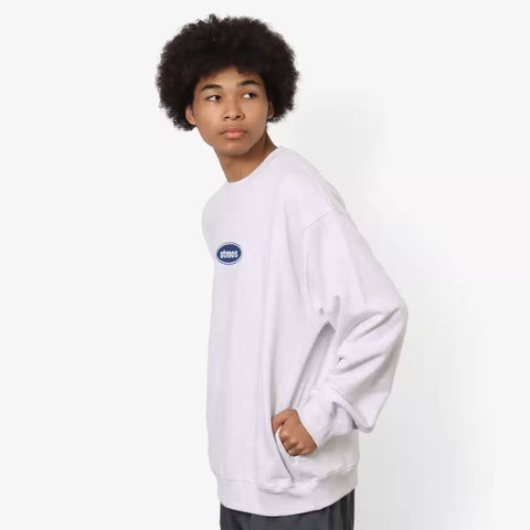 ATMOS OVAL LOGO CREWNECK SWEATSHIRT