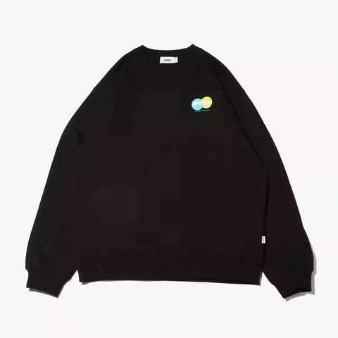 ATMOS CIRCLE LOGO CREWNECK SWEATSHIRT