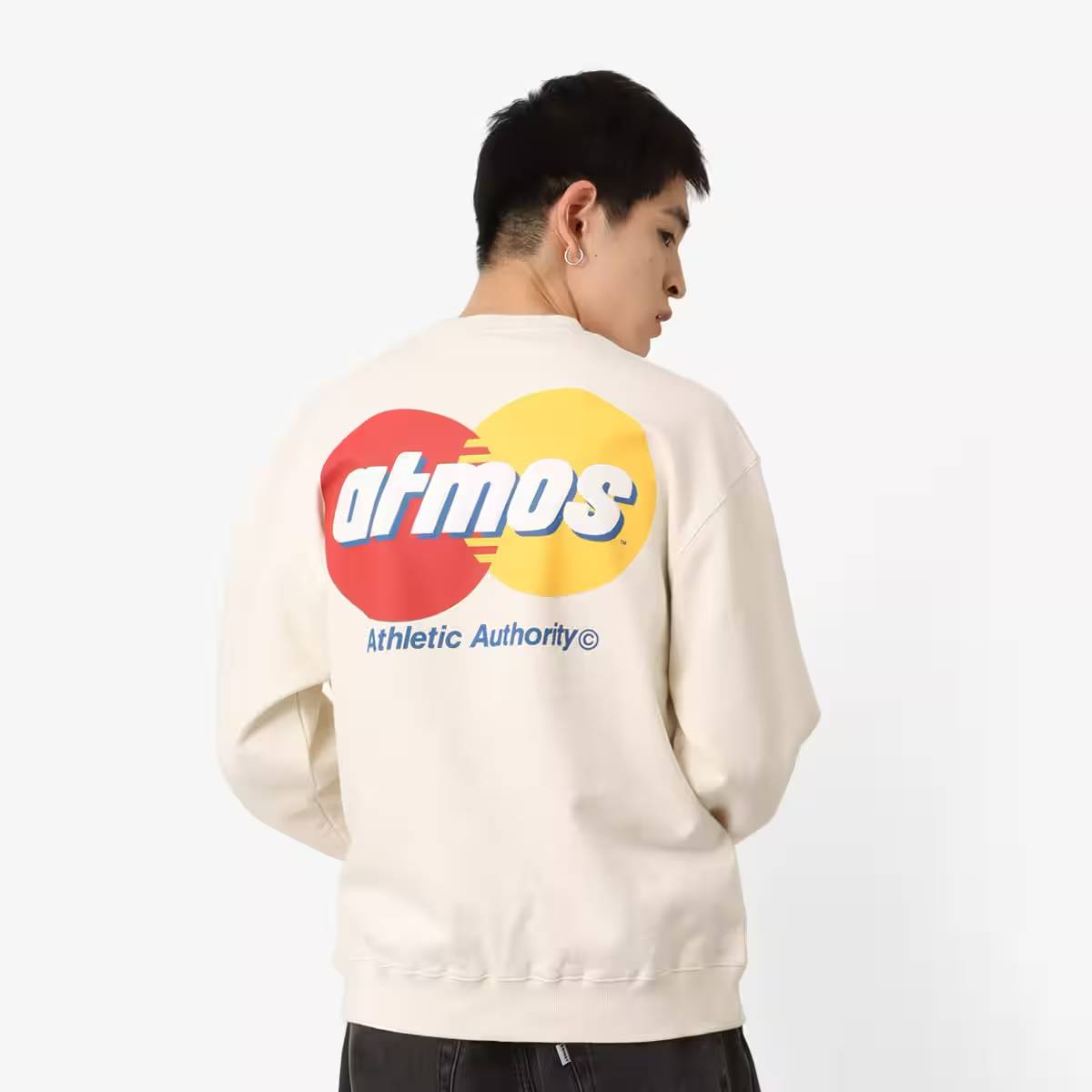 ATMOS CIRCLE LOGO CREWNECK SWEATSHIRT