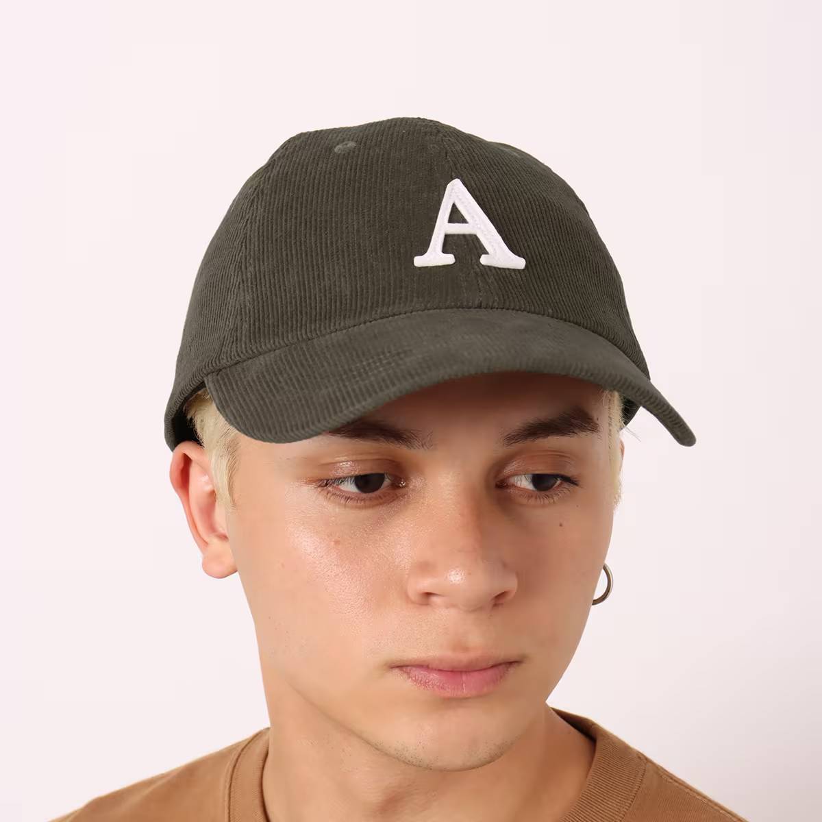 ATMOS A LOGO CORDUROY CAP