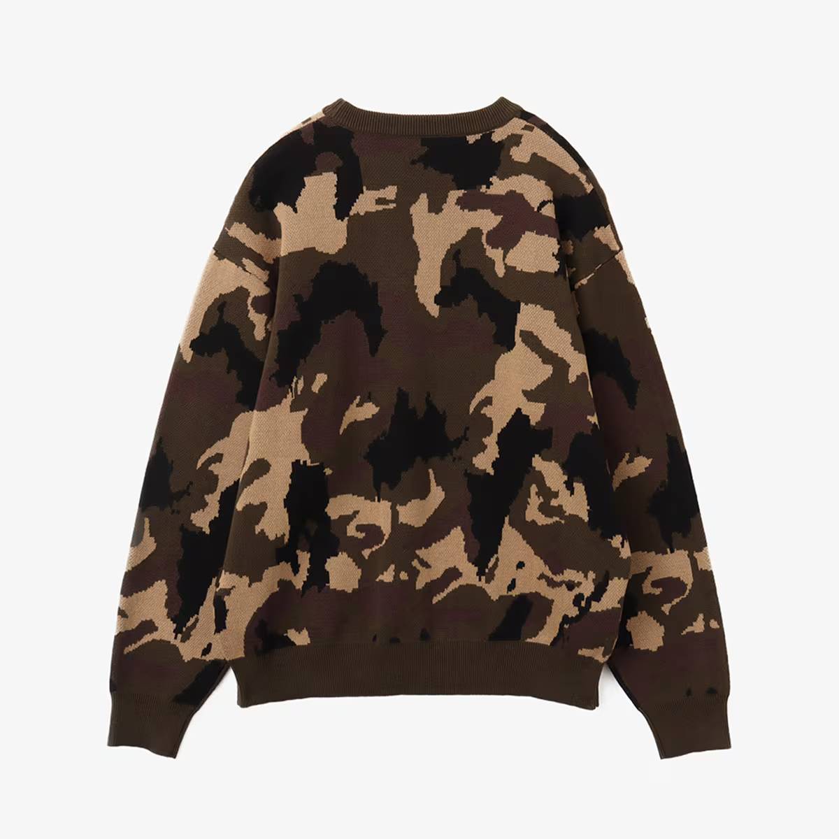 ATMOS SMALL LOGO PATCH KNIT SWEATER