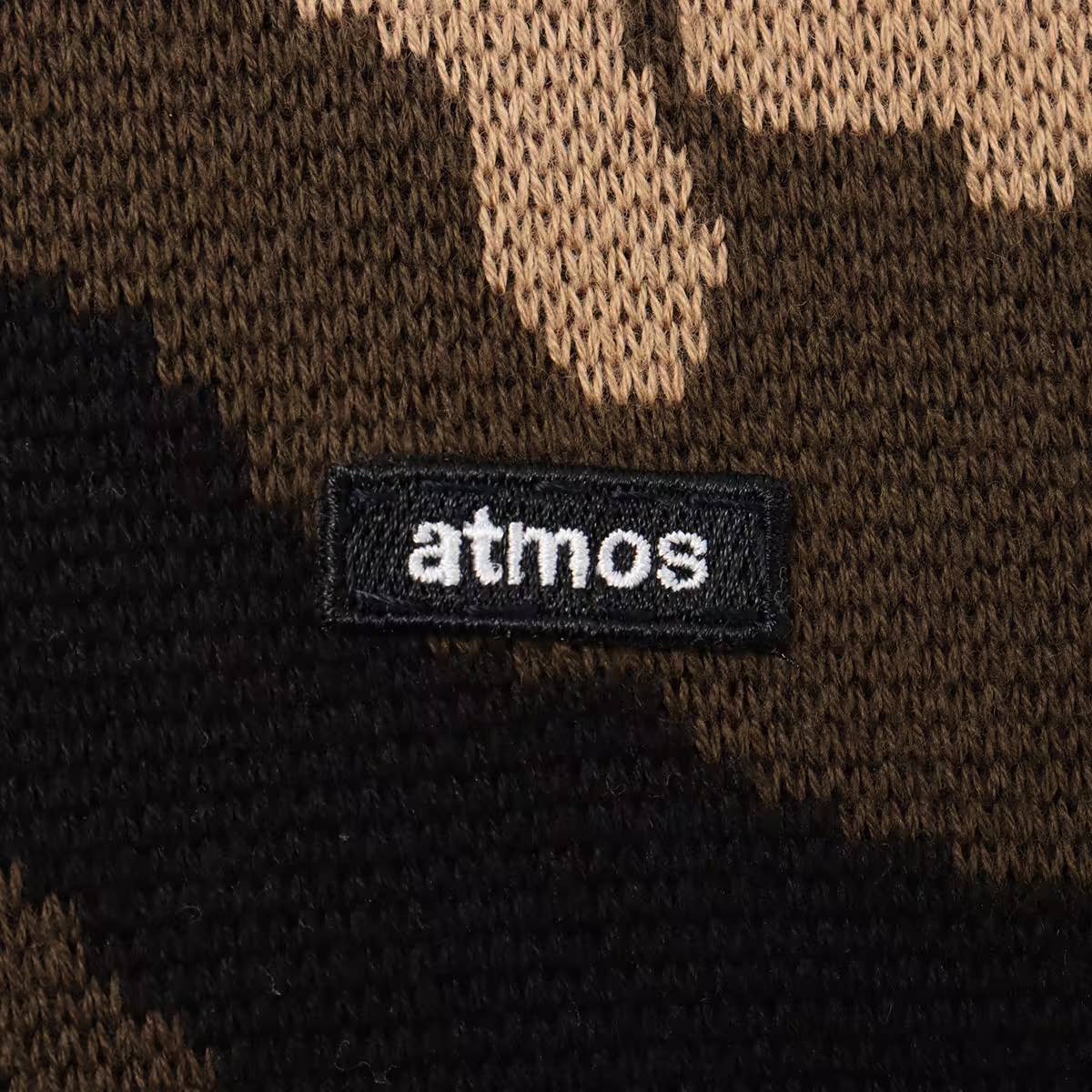 ATMOS SMALL LOGO PATCH KNIT SWEATER