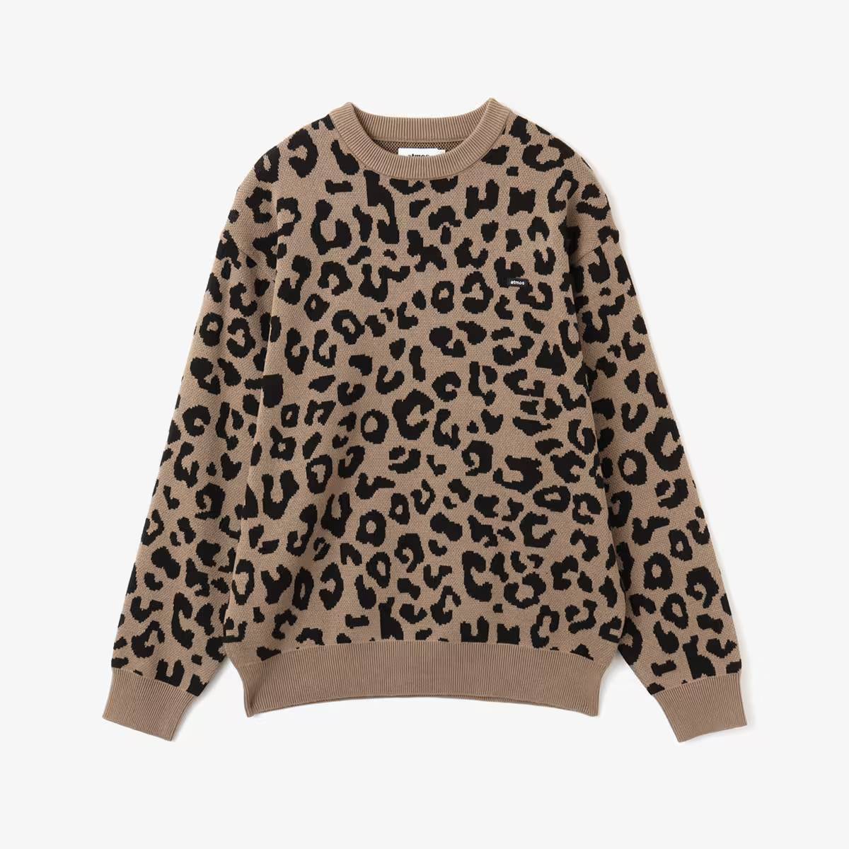 ATMOS SMALL LOGO PATCH KNIT SWEATER