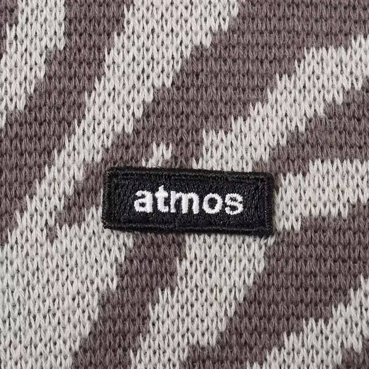 ATMOS SMALL LOGO PATCH KNIT SWEATER