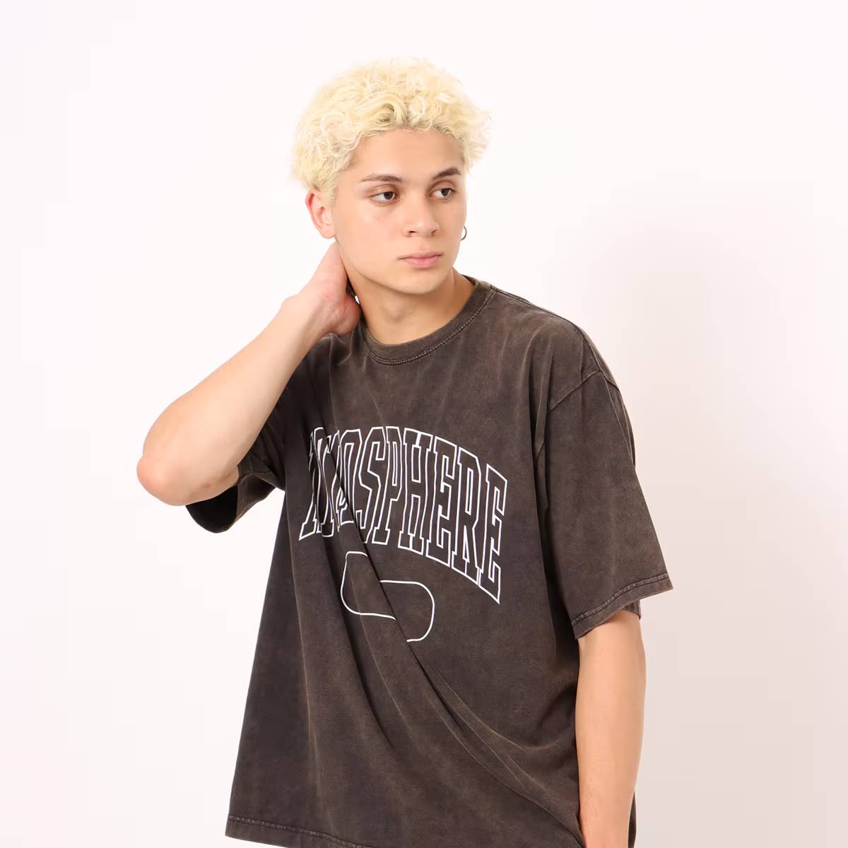 ATMOS VINTAGE COLLEGE LOGO T-SHIRTS