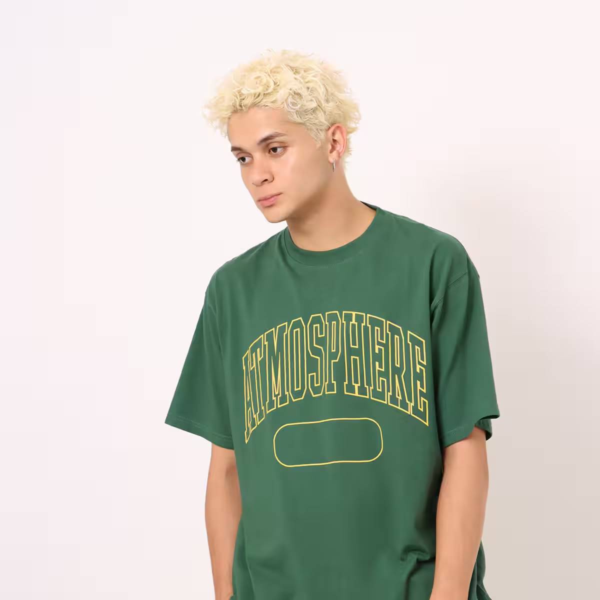 ATMOS VINTAGE COLLEGE LOGO T-SHIRTS