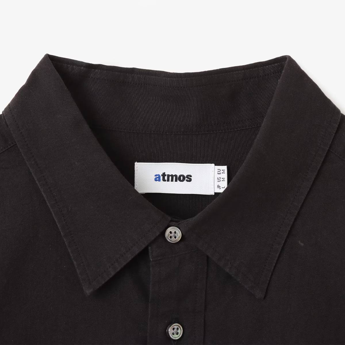 ATMOS COTTON WASHER BROAD SHIRT