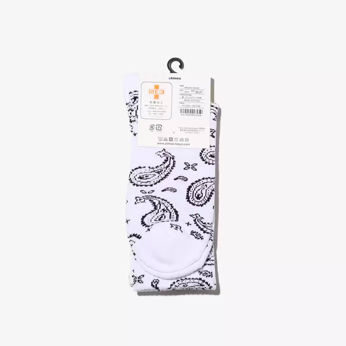 ATMOS PAISLEY SOCKS