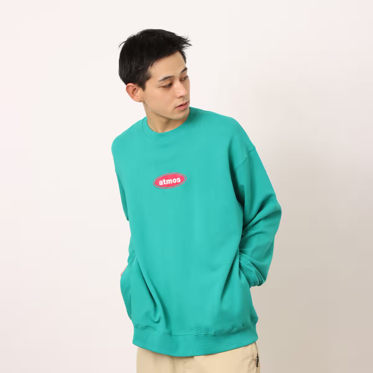 ATMOS OVAL LOGO SWEATSHIRT