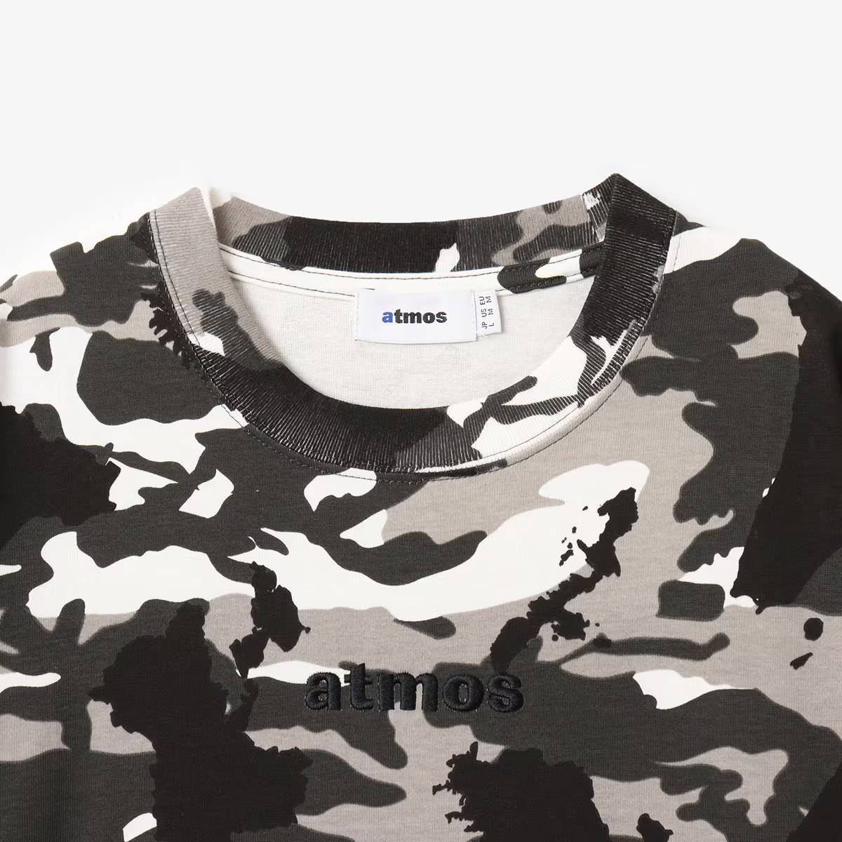 ATMOS EMBROIDERY CLASSIC LOGO T-SHIRT