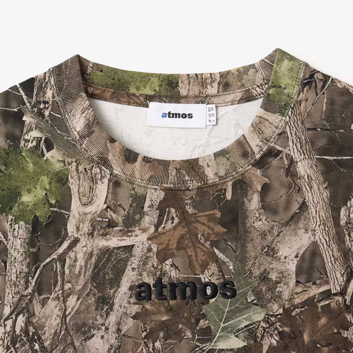 ATMOS EMBROIDERY CLASSIC LOGO T-SHIRT