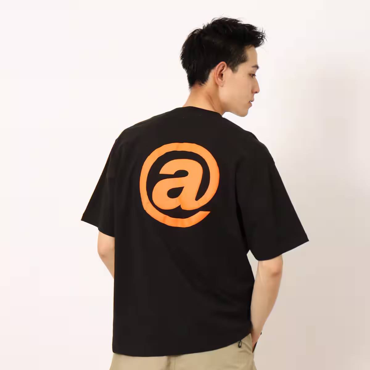 ATMOS A LOGO PRINT T-SHIRT