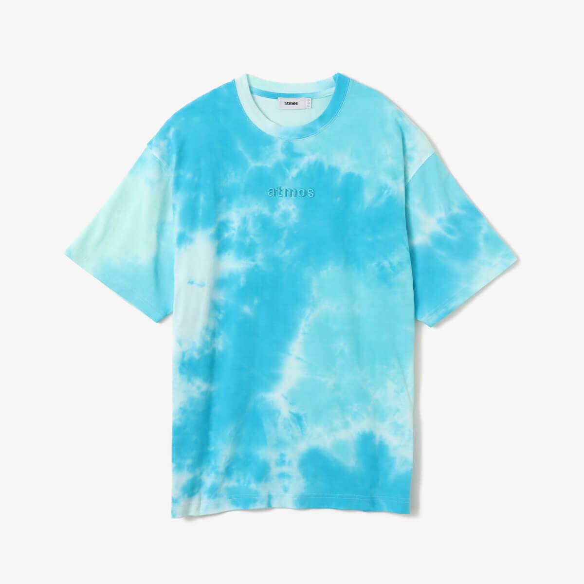 ATMOS EMBROIDERY CLASSIC LOGO TIE-DYE T-SHIRT