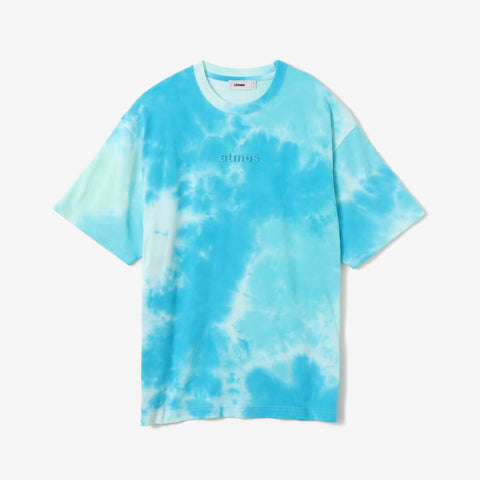 ATMOS EMBROIDERY CLASSIC LOGO TIE-DYE T-SHIRT