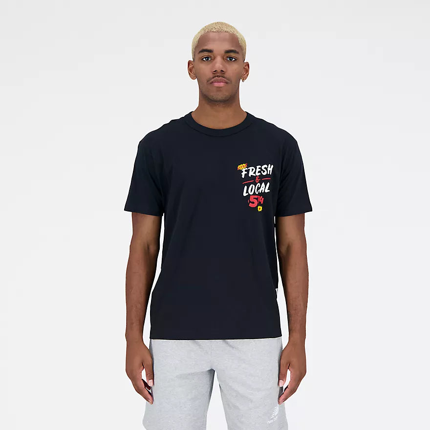 NEW BALANCE ESS REIMAGINED GRAPHIC COTTON JSY SS TEE
