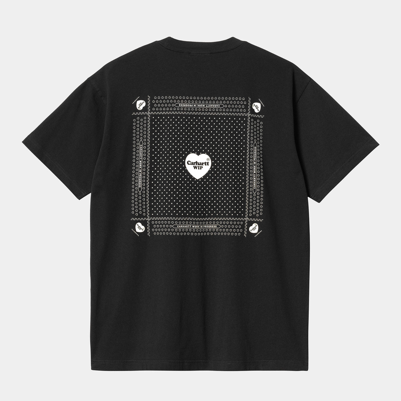 CARHARTT WIP S/S HEART BANDANA T-SHIRT