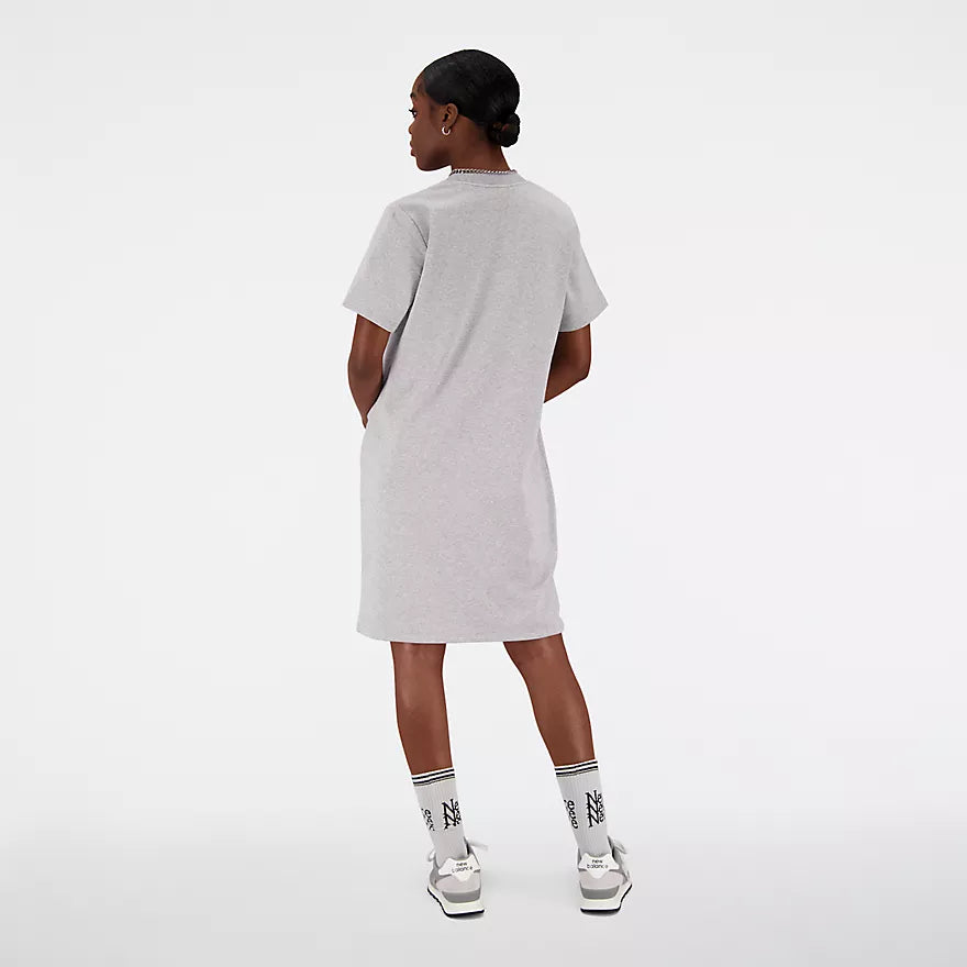 NEW BALANCE ESSENTIALS STACKED LOGO FRENCH TERRY DRESS