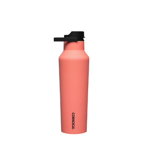 CORKCICLE SPORT CANTEEN CANTEEN NEON LIGHTS CORAL