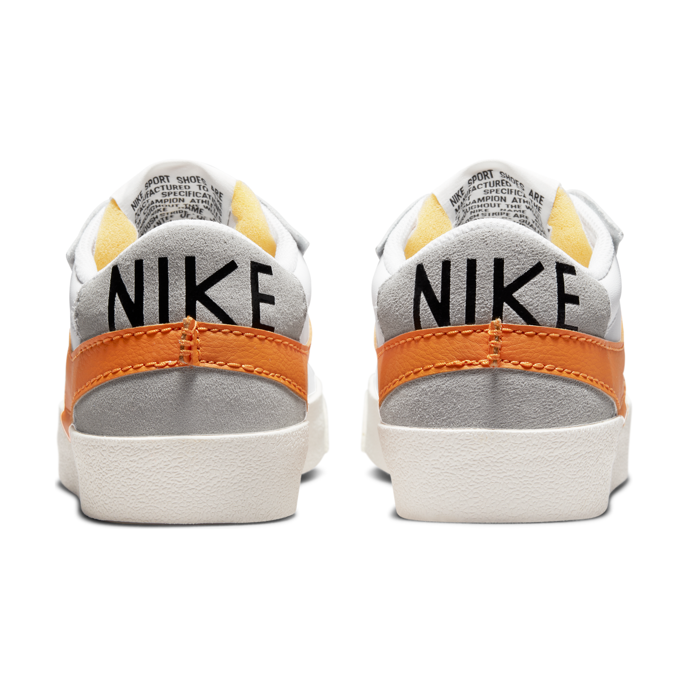Nike blazer low 2024 orange
