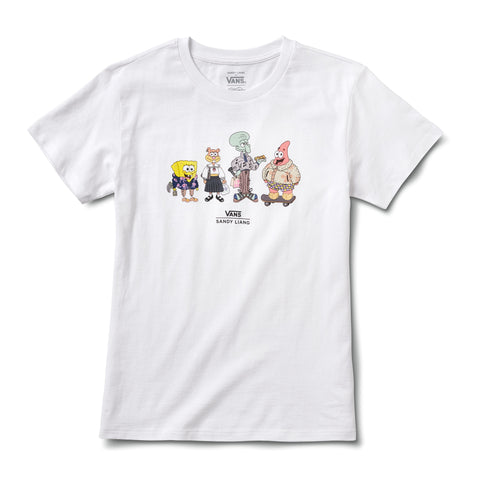 SANDY LIANG FOR SPONGEBOB X VANS BOYFRIEND SS TEE
