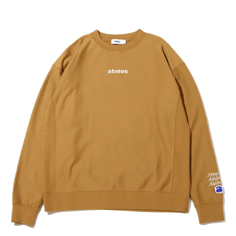 ATMOS EMBROIDERY CLASSIC LOGO HEAVY WEIGHT SWEAT