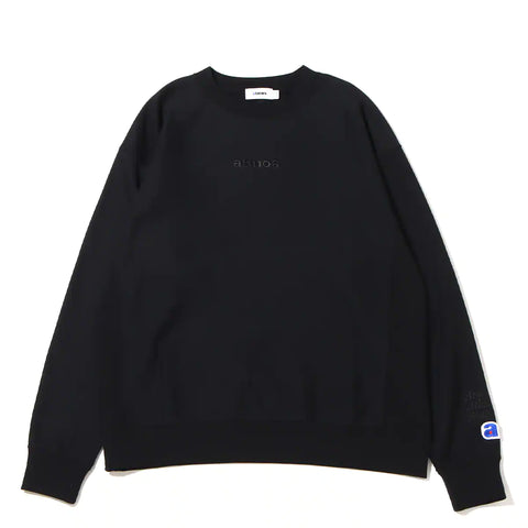 ATMOS EMBROIDERY CLASSIC LOGO HEAVY WEIGHT SWEAT